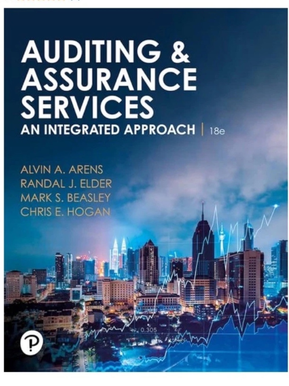 Auditing Assurance Services An Integrated Approach Arens 18th ISBN 9780137879199